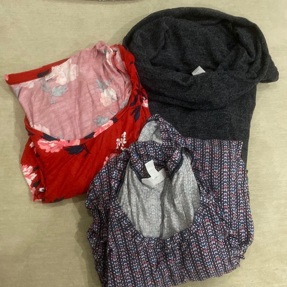 Maternity Dresses Size L (3 dresses)